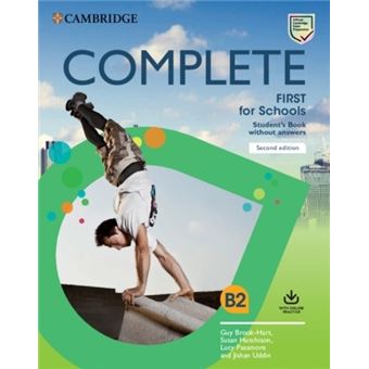 Complete First for Schools B2 - Student's Book without Answers with Online Practice - 1