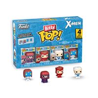 Funko Bitty Pop! Figura de Vinyl Marvel X-Men: Magneto - Pack 4 Unidades