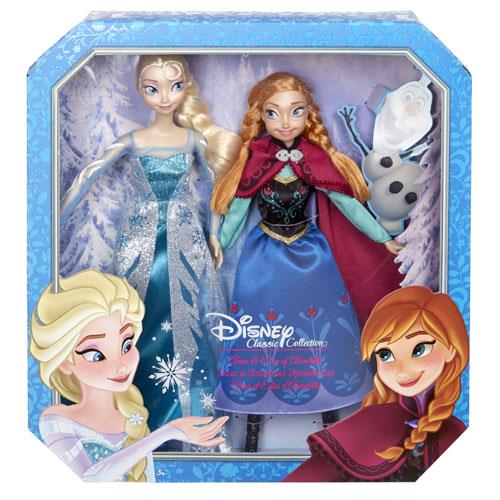 Boneca Anna E Elsa Frozen Filme Exclusivo Musical