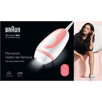 Depiladora de Luz Pulsada – IPL Braun Silk- Expert Mini PL1000