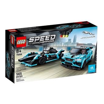 LEGO Speed Champions 76898 Formula E Panasonic Jaguar Racing GEN2 car & Jaguar I-PACE eTROPHY