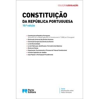 Constituição da República Portuguesa - Edição Académica