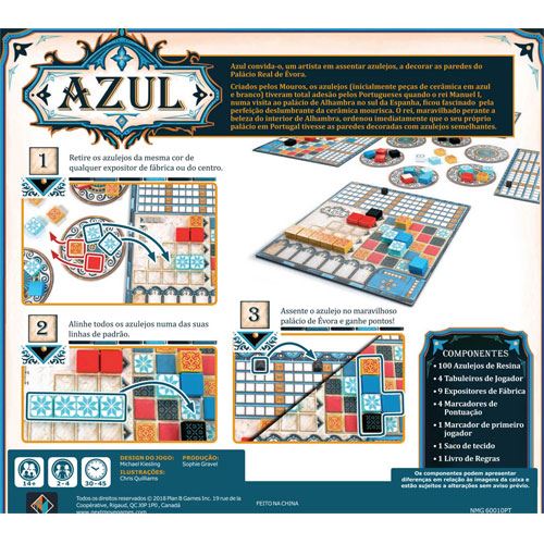 Azul - Jogo de Tabuleiro