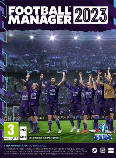 Jogo PC Football Manager 2023 (Código de Descarga na Caixa)