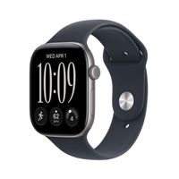 Apple Watch Series 12 GPS - 46mm - Alumínio Cinzento Sideral | Sport Band - Azul Navy - M/L