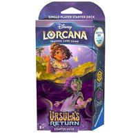 Trading Card Game Disney Lorcana Little Mermaid: Ursula's Return - Starter Deck - Divercentro - Envio Aleatório