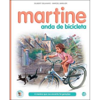 Martine Anda de Bicicleta