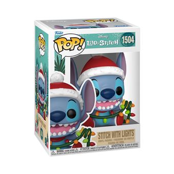 Funko Lilo & Stitch Stitch With Candy Cane  Holiday  Vinyl Figur 1502 Unisex Pop Multicolore