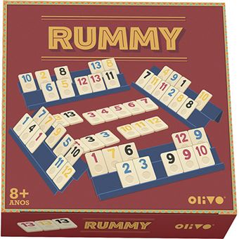Librero Rummy Jogo Retro Rummy - Olivo - Jogo de Tabuleiro - Compra na Fnac.pt