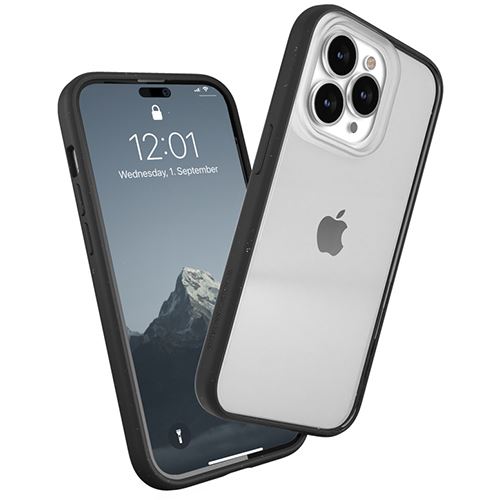Capa Bio Woodcessories para Apple iPhone 14 Pro Max - Preto Transparente
