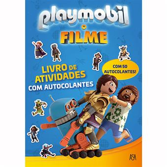 Playmobil, o Filme: Livro de Atividades com Autocolanres