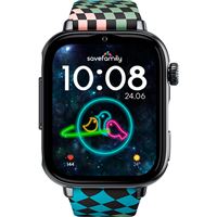 Smartwatch 4G para Criança Savefamily Savewatch Plus 2 - Black Silver / Loop