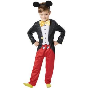 Disfarce Mickey Mouse (Tamanho M 5 a 7 anos)