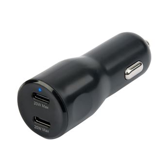 Carregador de Isqueiro  WeFix USB-C com Power Delivery 40W - Preto - 1