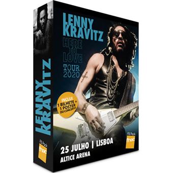 Fã Pack FNAC Lenny Kravitz – Balcão 2 | Preço: 35€ Pack + 2.58€ Custos de Operação