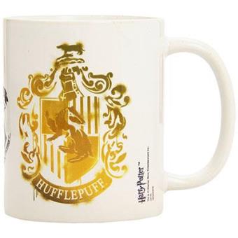 Harry Potter - Caneca Brasão Hufflepuff (Stencil)