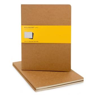 Moleskine: Caderno Quadriculado XL Bege