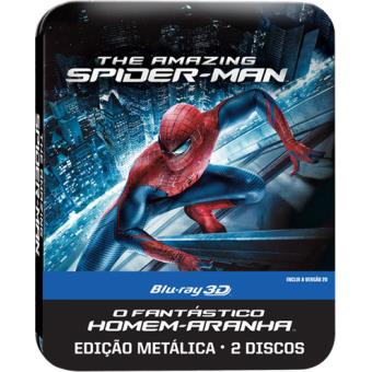 Caixa Metálica O Fantástico Homem-Aranha (Blu-ray 3D + 2D)