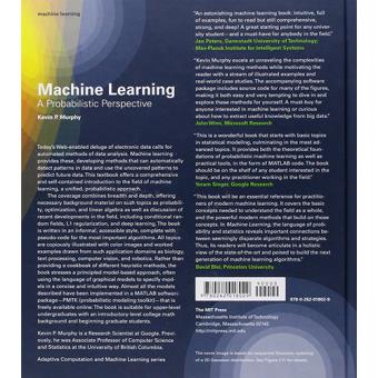 Machine Learning A Probabilistic Perspective - Cartonado - MURPHY