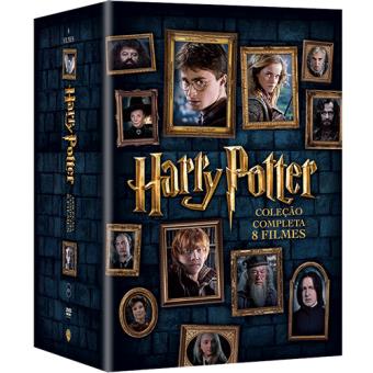 Coleção Completa Dvds Filmes Harry Potter ( 8 Filmes