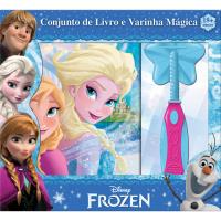 Frozen - Conjunto de Livro e Varinha Mágica