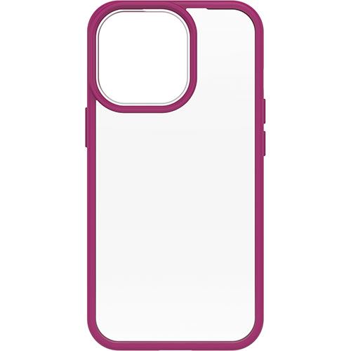 Capa  React para Apple iPhone 13 Pro - Transparente / Rosa