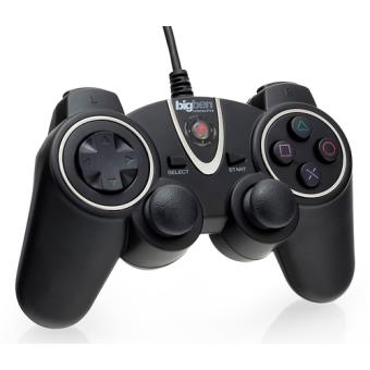 Comando PS3/PC Big Ben com Vibração - 1