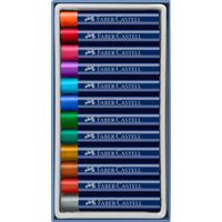 Lápis Pastel Óleo Faber-Castell Metálico - 12 Unidades