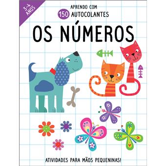 Aprendo com 150 Autocolantes - Os Números