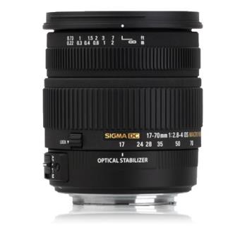 Sigma Objetiva 17-70mm f/2.8-4 DC Macro OS HSM (Nikon)