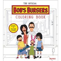 Official bobs burgers colouring boo