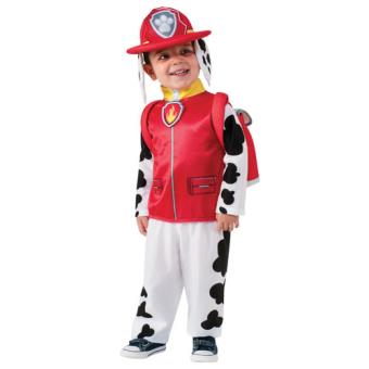 Disfarce Paw Patrol | Patrulha Pata Marshal - Tamanho S 2 a 3 Anos
