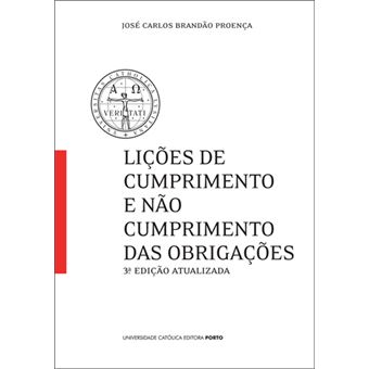Lições de Cumprimento e Não Cumprimento das Obrigações - 1