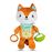 Peluche Baby Raposa Feliz - Clementoni_1