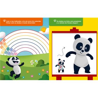 20 Pandas para colorir