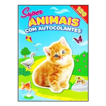 Super Animais com Autocolantes