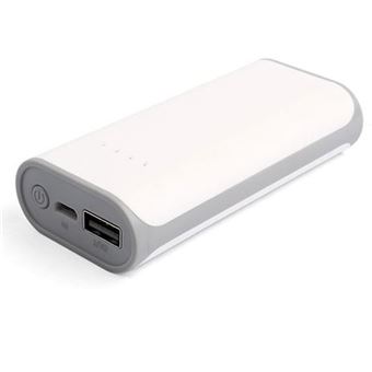 Power Bank Temium 5000mAh - Branco