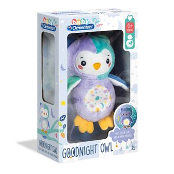 Peluche Baby Coruja Luminosa - Clementoni