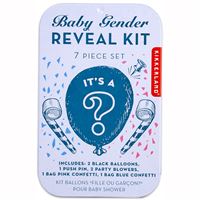Kit Revelação Kikkerland - Gender Reveal