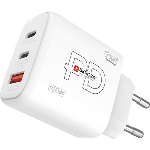 Adaptador USB-C + USB-A Skross - Branco