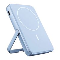 Powerbank Magnético Fresh 'n Rebel 5000 mAh USB-C - Vivid Blue