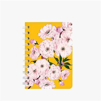 A6 Perfect Bound Notebook - Pink Floral/Notes & Thoughts – Rachel - View #10