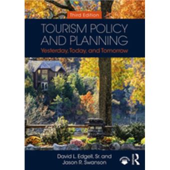 Tourism Policy and Planning