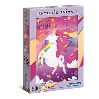 Puzzle Unicórnio - 500 peças - Clementoni