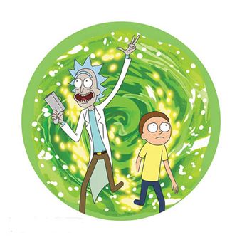 Tapete Rick E Morty Portal Cartoon Network Netflix Desenho - Sude