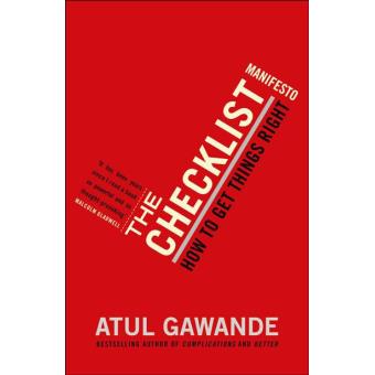 The Checklist Manifesto