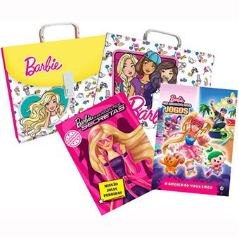 Barbie - Livros de Histórias com Oferta de Malinha