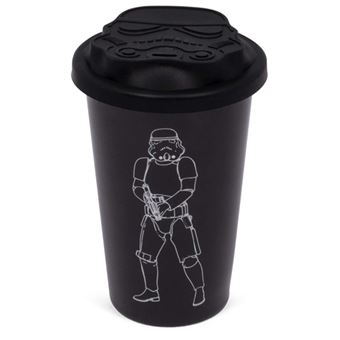 Copo de Viagem Star Wars: Stormtrooper Black