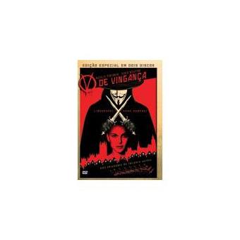 DVD V De Vingança Natalie Portman Hugo Weaving Original V For Vendetta  James McTeigue