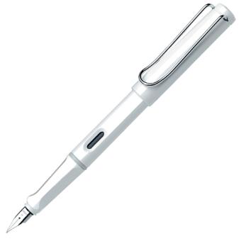 Caneta de Tinta Permanente Lamy - Safari White M